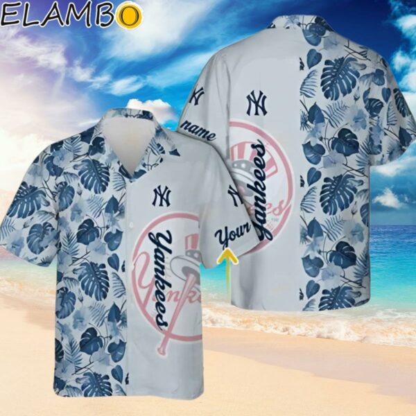 Vintage Yankees Hawaiian Shirt Tropical Summer Hawaiian Hawaiian