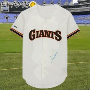 Willie Mays San Francisco Giants Autographed White Jersey 1 1