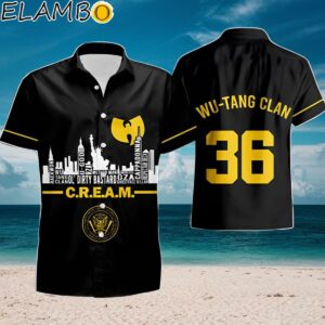 Wu Tang Clan Cream Summer Beach Hawaiian Shirt Aloha Shirt Aloha Shirt