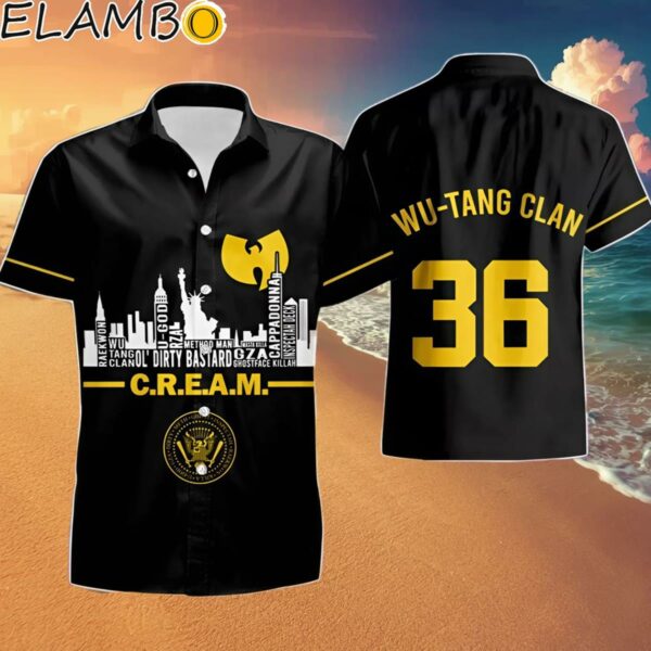 Wu Tang Clan Cream Summer Beach Hawaiian Shirt Hawaaian Shirt Hawaaian Shirt