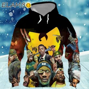 Wu Tang Clan Mens Pullover Hoodie 3D Print Graphic Sweater Ugly