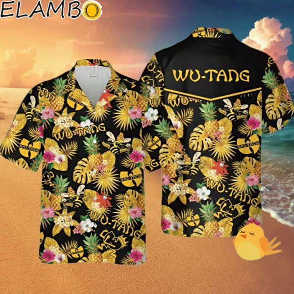 Wu Tang Floral Pattern Summer Party Wu Tang Clan Hawaiian Shirt Hawaaian Shirt Hawaaian Shirt