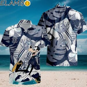 Yankees Hawaiian Shirt Goofy Surfing New York Yankees Gift Aloha Shirt Aloha Shirt