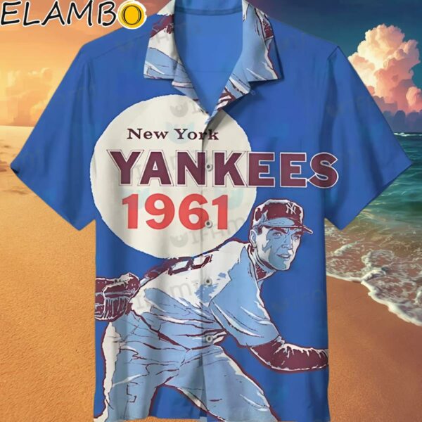 Yankees Hawaiian Shirt Reverse Retro 1961 New York Yankees Gift Hawaaian Shirt Hawaaian Shirt