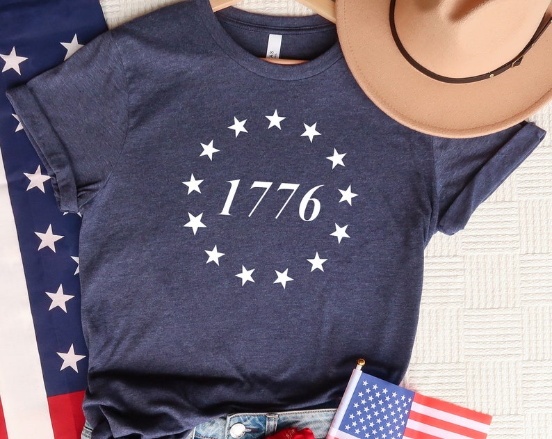 1776 American Unisex T Shirt Cotton Tee TSE283.jpg