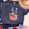 America Peace Unisex T Shirt Cotton Tee TSE281.jpg