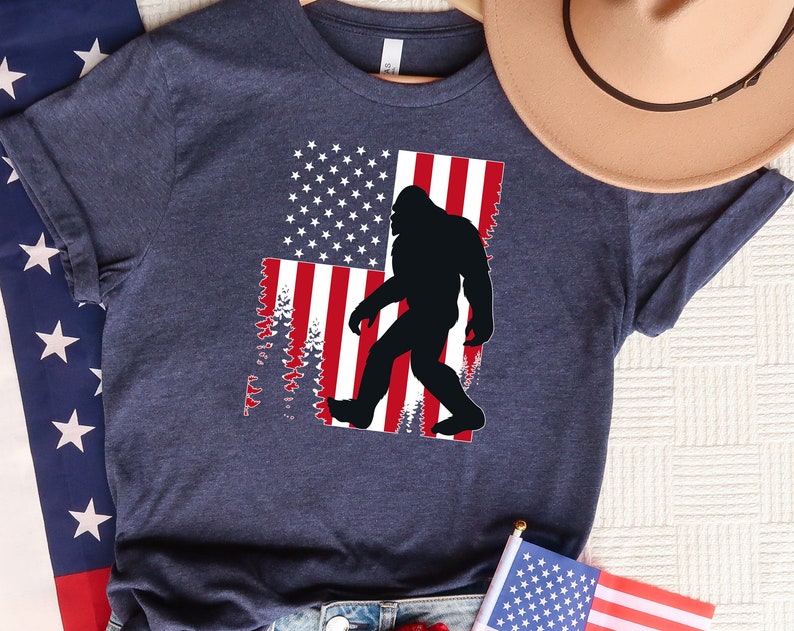 Big Foot American Unisex T Shirt Cotton Tee TSE279.jpg