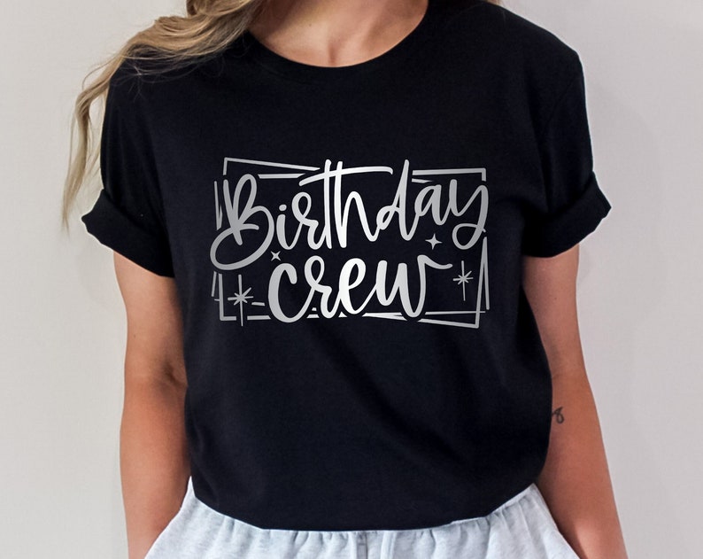 Birthday Crew Unisex T Shirt Cotton Tee TSE206.jpg