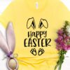 Happy Easter Bunny Unisex T Shirt Cotton Tee TSE258.jpg