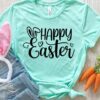 Happy Easter Bunny Unisex T Shirt Cotton Tee TSE278.jpg