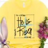 He Is Not Here He Is Risen As He Said Unisex T Shirt Cotton Tee TSE276.jpg