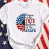 Home Of The Free Because Of The Brave Unisex T Shirt Cotton Tee TSE223.jpg