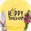 One Hoppy Teacher Unisex T Shirt Cotton Tee TSE257.jpg