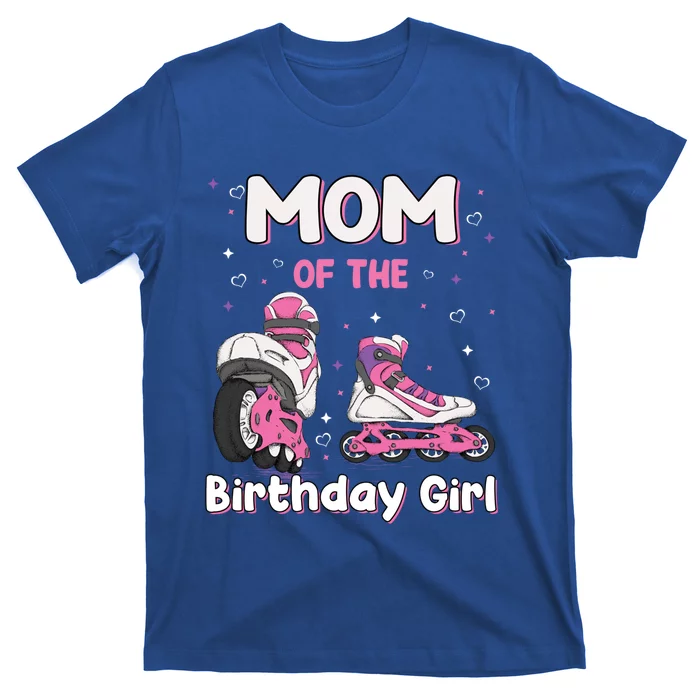 Rolling Roller Skate Mom Birthday Matching Family Party Gift T Shirt.webp