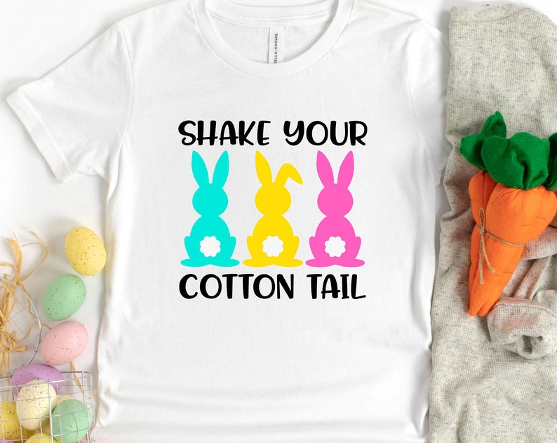 Shake Your Cottontail Unisex T Shirt Cotton Tee TSE262.jpg