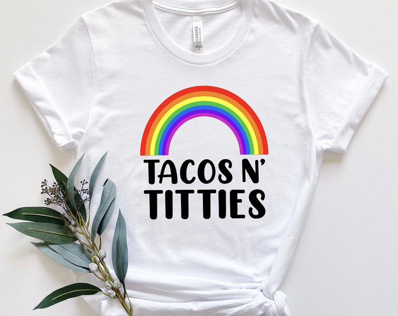 Tacos N Titties Unisex T Shirt Cotton Tee TSE266.jpg