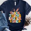 Thick Thighs Easter Vibes Unisex T Shirt Cotton Tee TSE253.jpg